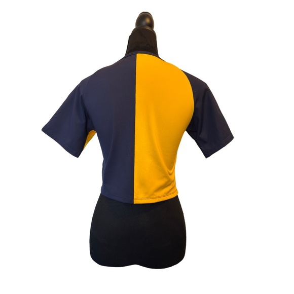 Gymshark Asymmetrical Colourblock Crop Top - Picture 3 of 7